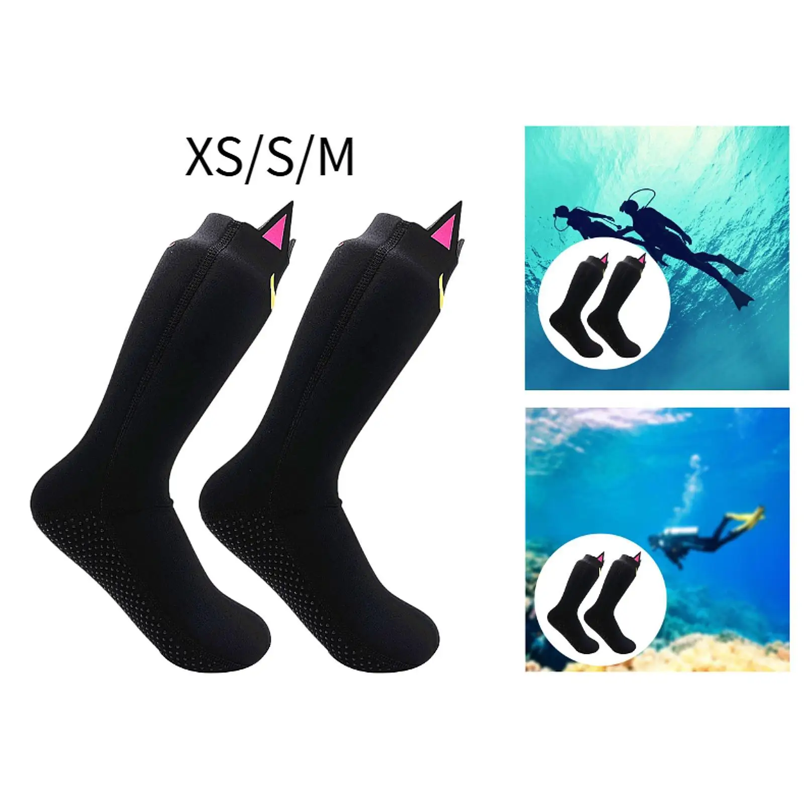 

Носки для дайвинга, неопреновые принадлежности 3 мм, удобные аксессуары, легкие носки для гидрокостюма для каякинга, катания на лыжах, пляжного плавания