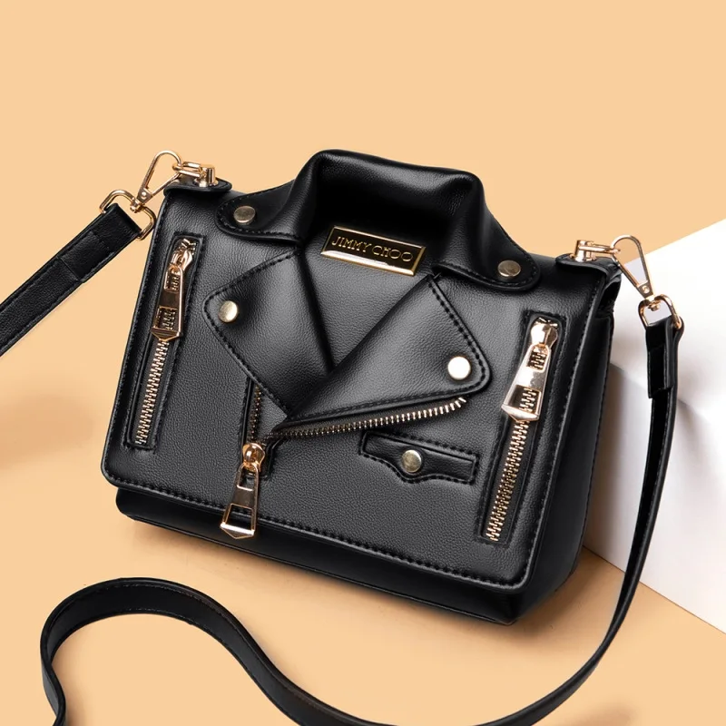 Personalized Clothing Bag 2025 New Fashionable Rivet Bags For Girls Single Shoulder Crossbody Bag Small Square Bag For Girls