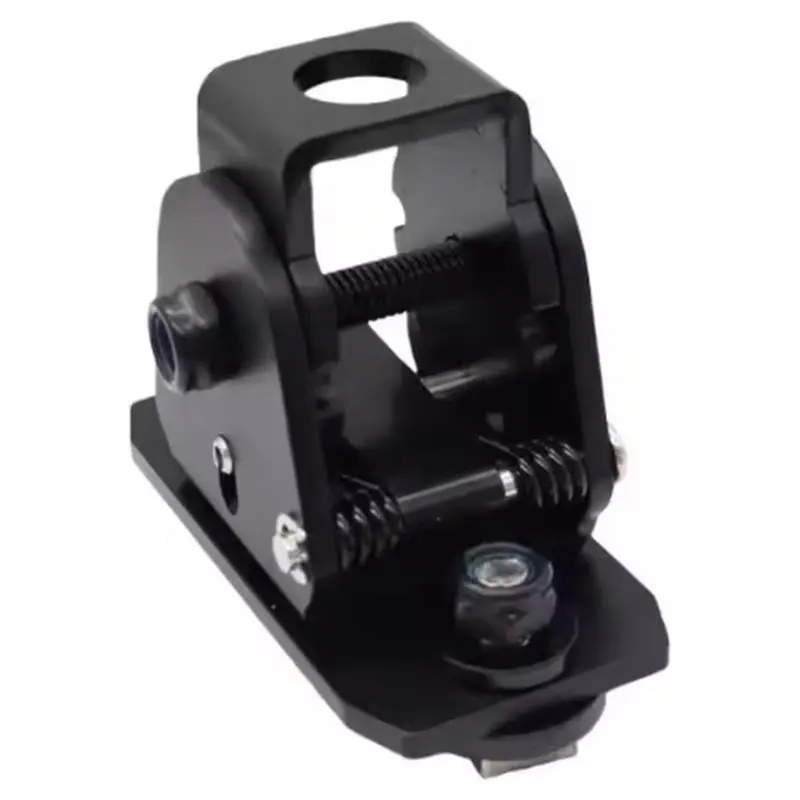 NEW HOT In Stock-Stainless Steel Bracket For Car Mobile Radio, One-Key Foldable Lip Mount Antenna Base For Platform& Crossbar Ex