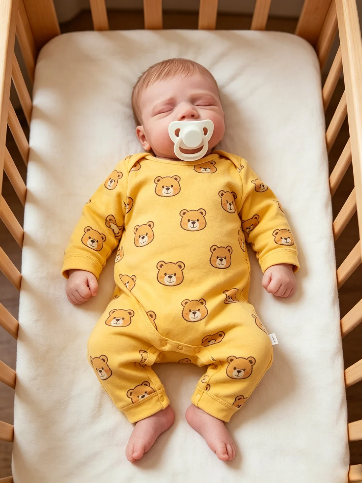 

19" Pascale Already Painted Reborn Doll Kit, Sleeping Baby 3D Skin with Visible Veins, Soft Vinyl Limbs for Reborn Doll Making