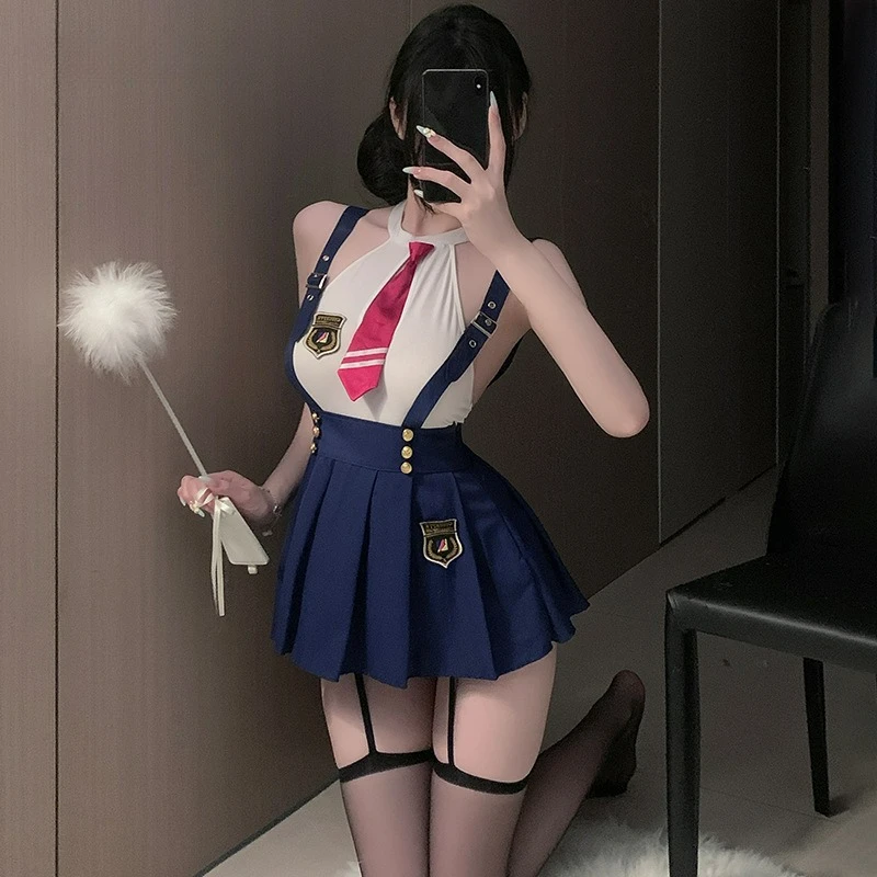

Underwear Student Uniform College Jk Campus Temptation Passion Short Skirt