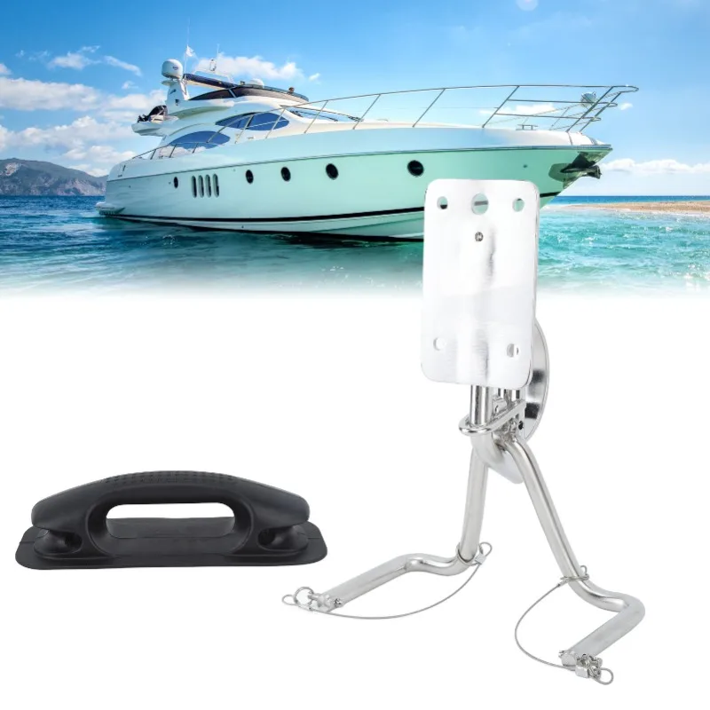 

Quick Release Snap Davits Set 304 Stainless Steel Instant Lock Davits System Marine Hardware