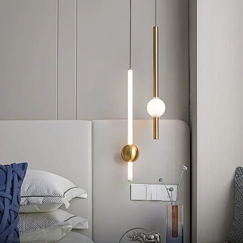 Lampada a sospensione moderna a LED per camera da letto, comodino, soggiorno, sala da pranzo, corridoio, studio, lampadario, decorazione domestica per interni