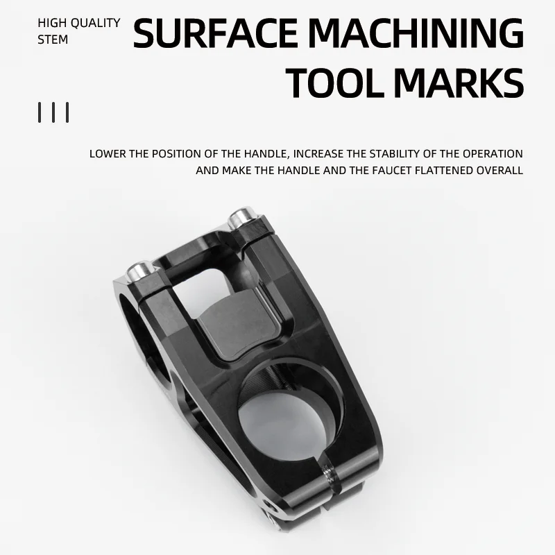 ملحقات الدراجة الجبلية Wake MTB ذات الجذع القصير من سبائك الألومنيوم خفيفة الوزن وعالية القوة لركوب الدراجات BMX #4