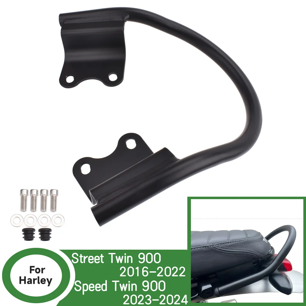 

Поручень для ручки Speed Twin 900 для Street Twin 900 2016-2022, мотоциклетное заднее пассажирское сиденье, аксессуары для ручек