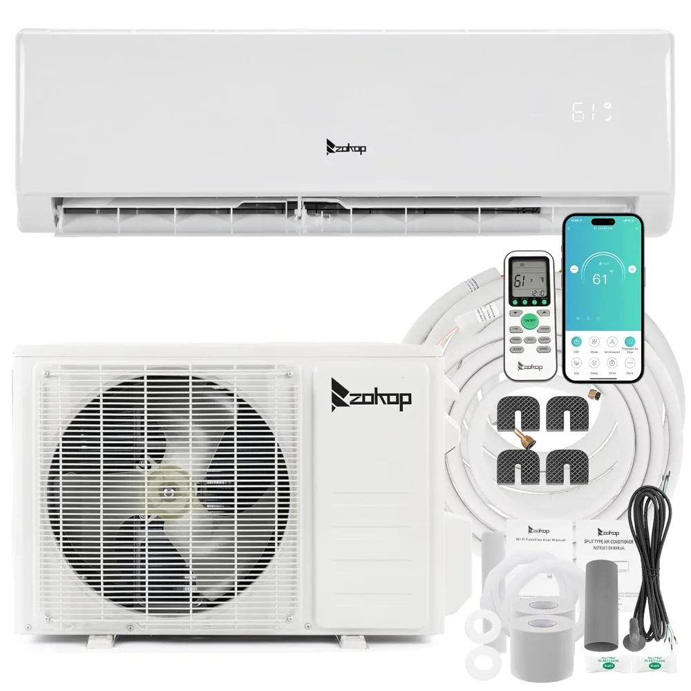 

Инверторный мини-сплит-кондиционер 11 500 BTU, 17 SEER, 230 В, энергосберегающая сплит-система с предварительно заполненным конденсатором, на заказ