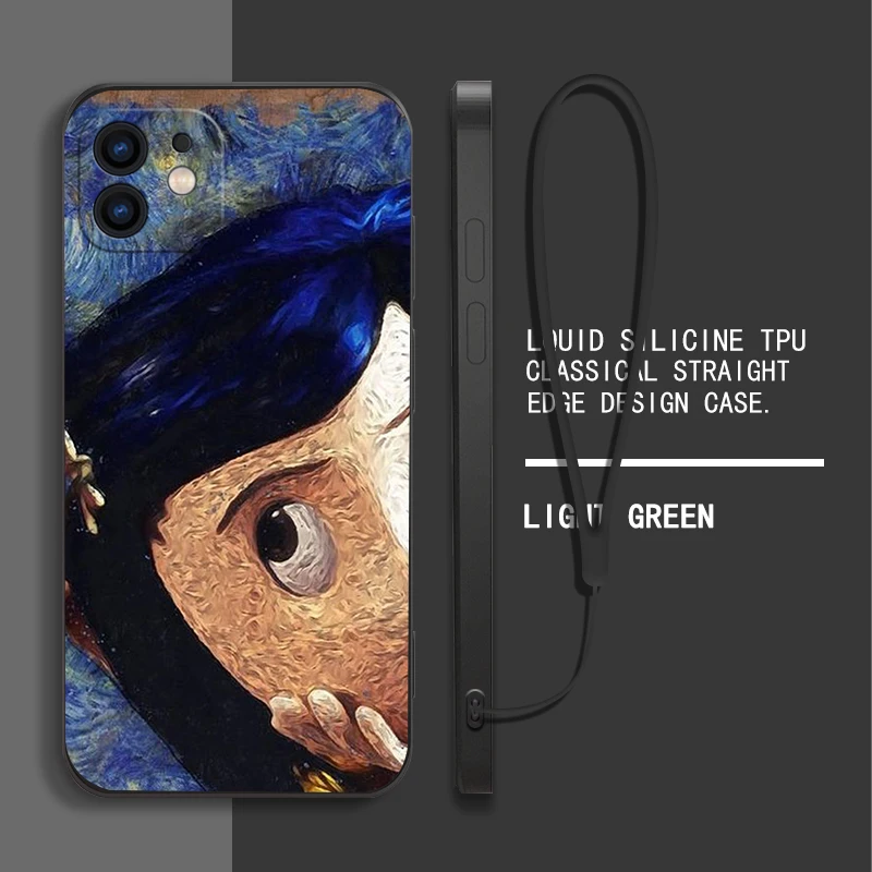 Coraline And The Magic Door Phone Case For Samsung A54 A34 A73 A53 A33 A23 A14 A13 A04E A72 A52 A52S A32 A22 A12 A71 A51 4G 5G