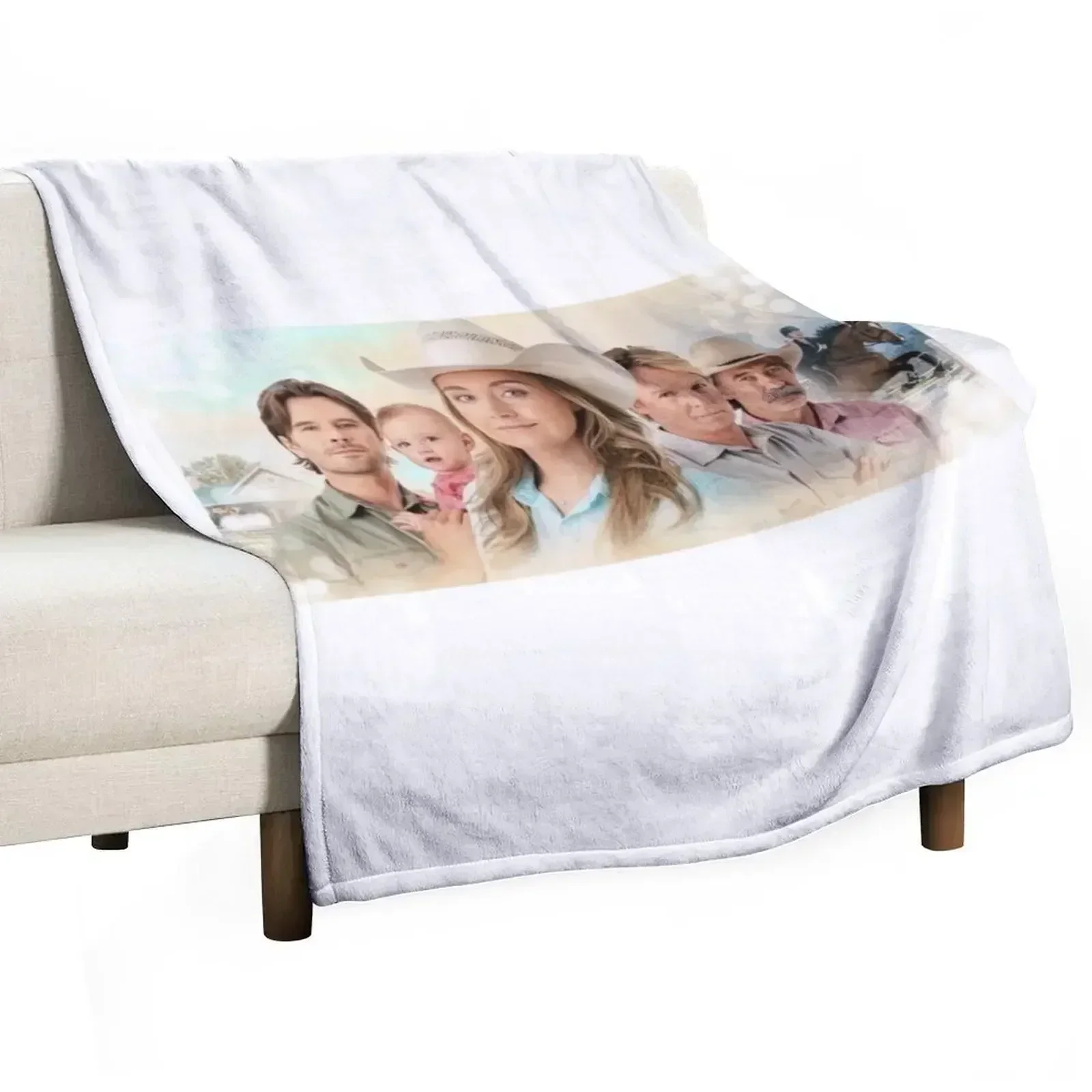 

Heartland - family Throw Blanket Fashion Sofas Plaid Blankets