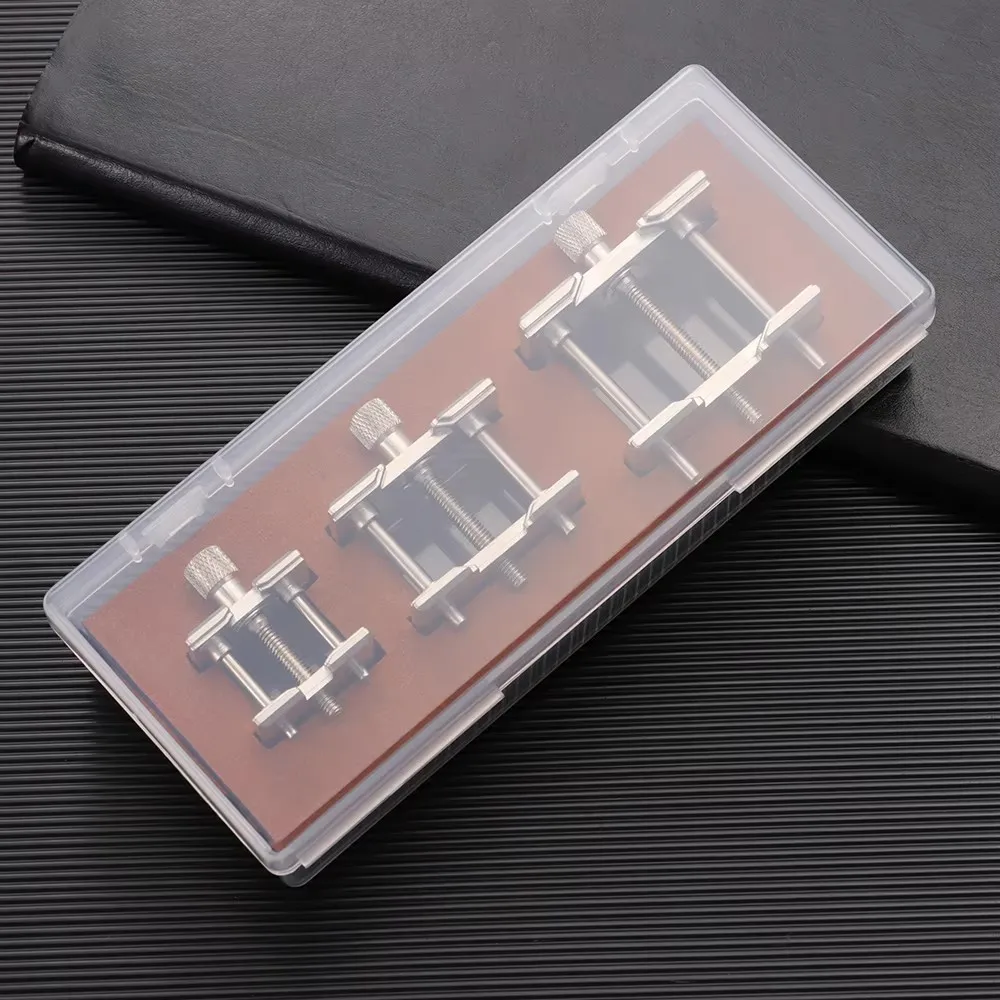 3 In 1 Watch Case Movement Holder Watchmaker Clamp Repair Tool Assortment Watches Zinc Alloy Watch Repair Set