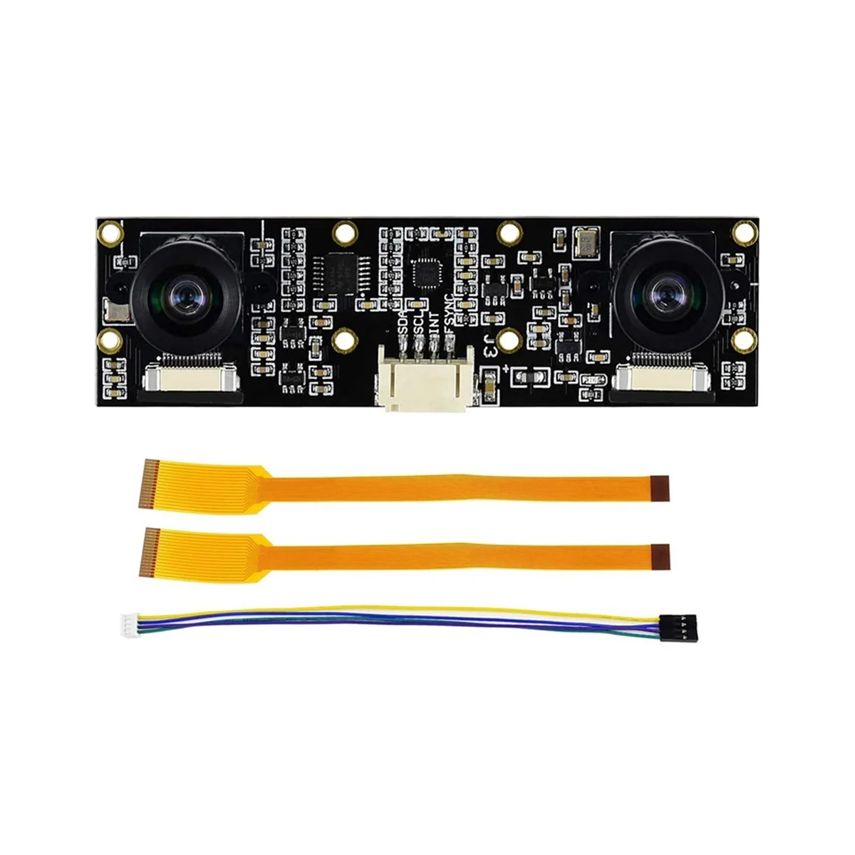 Waveshare-Módulo de Câmera Binocular Estéreo, 8MP Câmera HD para Jetson Nano Development Board, IMX219-83