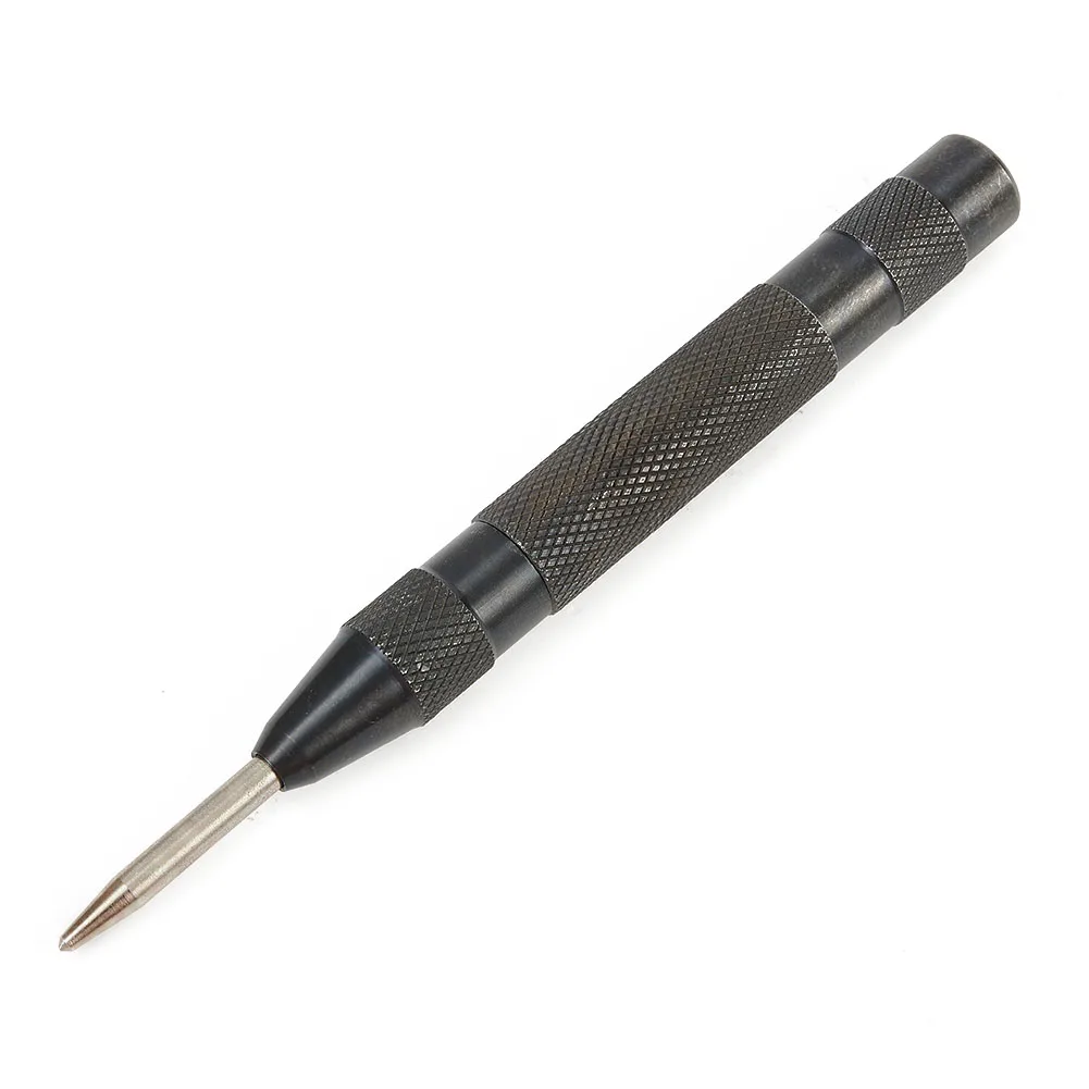 1pc Nuovo Heavy Duty Automatico Centro Punzone Caricato A Molla In Metallo Legno Presse Dent Marker Per La Rottura del Vetro Avviamento Poing