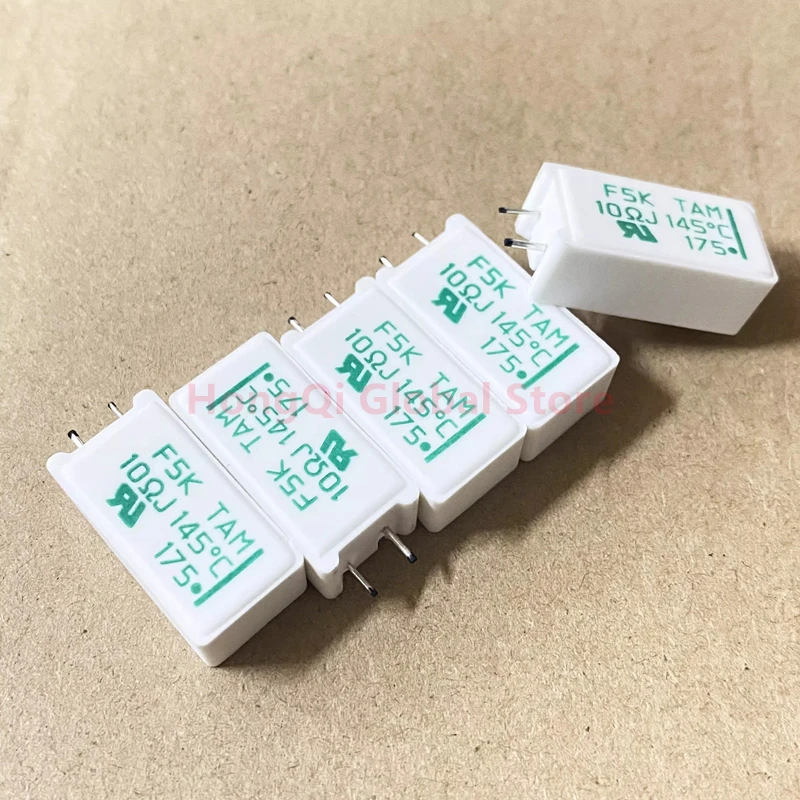 5PCS F5K100J14 F5K4R7J14 F5K TAM 10ΩJ 145℃ 5W 4.7R 10R 5% cement resistance with temperature