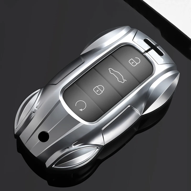 

Metal Car Remote Key Cover Case Holder shell Chain Fob For Chery New Arrizo 8 5 Plus Tiggo 8L Tiggo 8 Plus Tiggo 7 Pro 9 Omoda 5