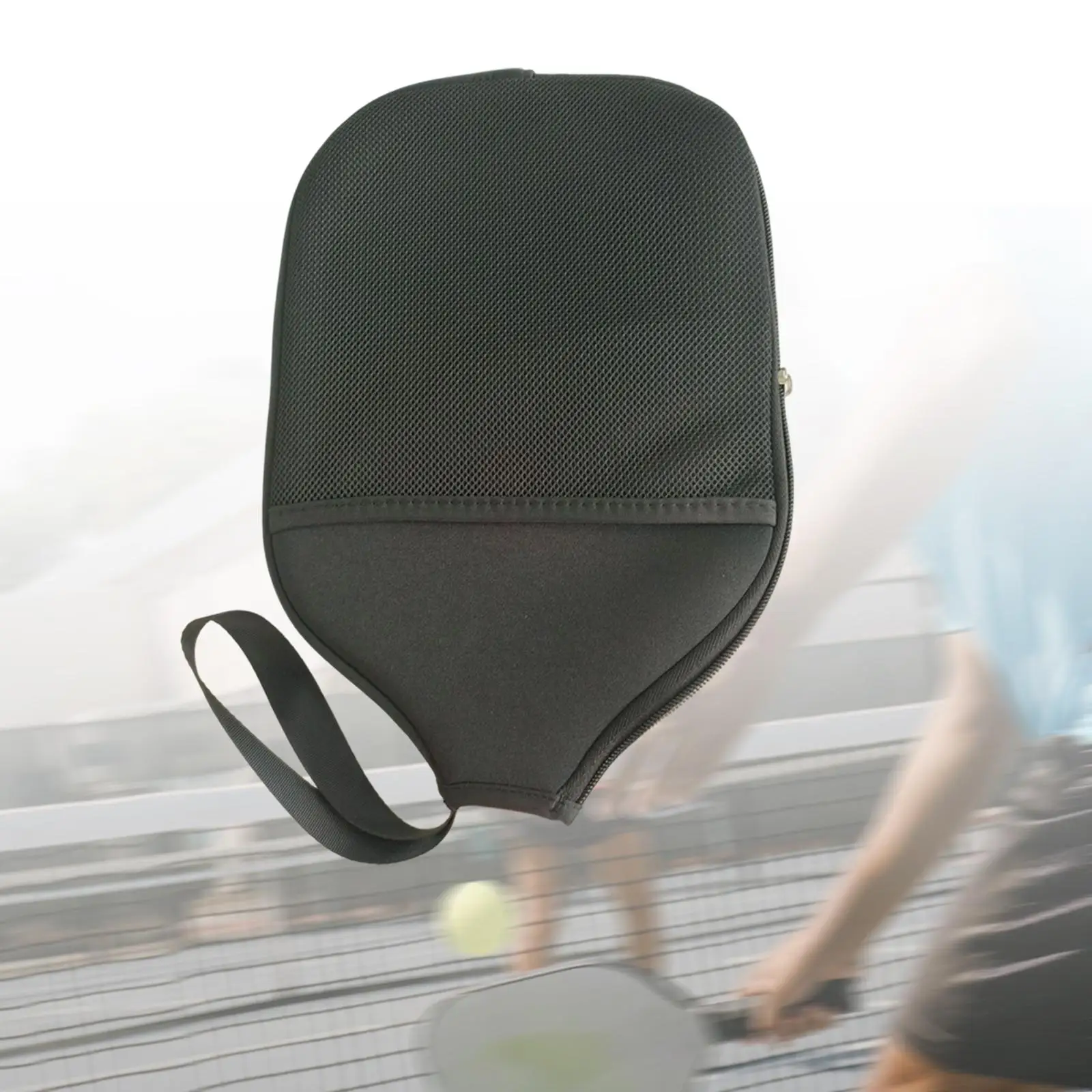 

Portable Pickleball Paddle Case Lightweight Neoprene Protective Storage Pouch Zipper for Outdoor Activities