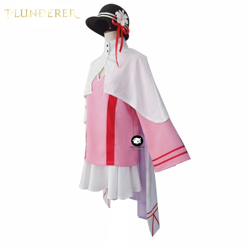 New Anime Plunderer Hina Cosplay Costume Uniform Fancy Party Dress Halloween Carnival Xmas Costumes for Women Girls Custom Made