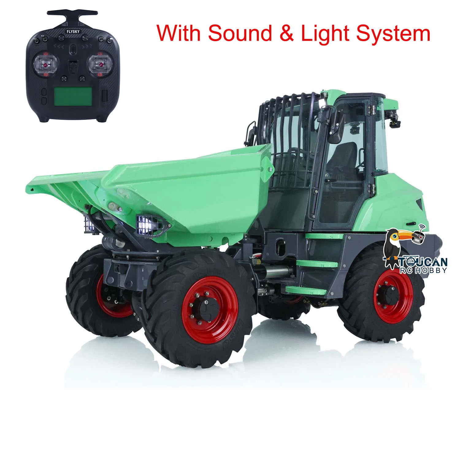 

LESU 1/14 Aoue 6Mdx Metal RC Hydraulic Articulated Dumper Truck 4WD Tipper Car Outdoor RC Heavy Machine Toys TH21520