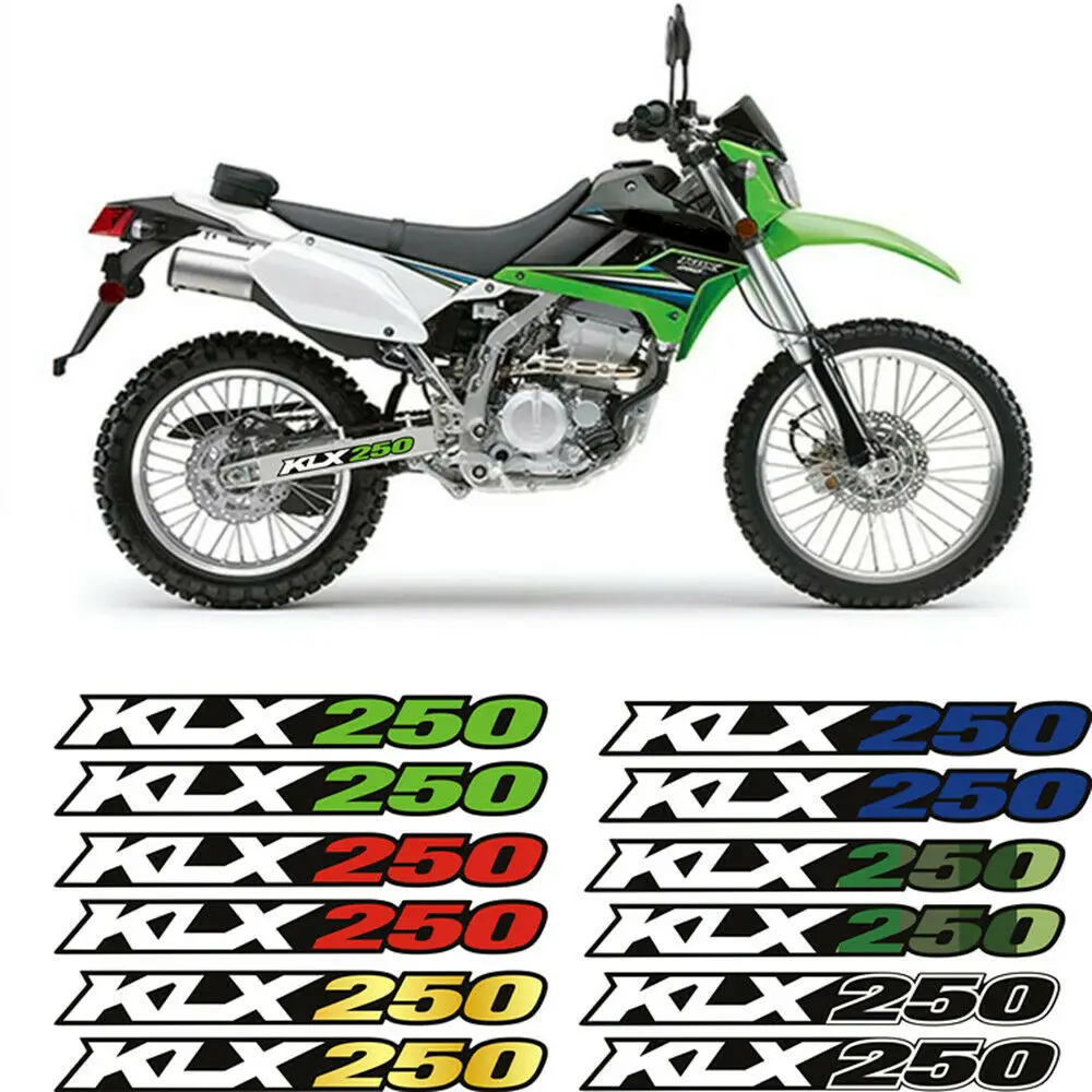 

Наклейки Swingarm, наклейки в полоску для KAWASAKI KLX 250 R KLX250S 250SF 1994-2022