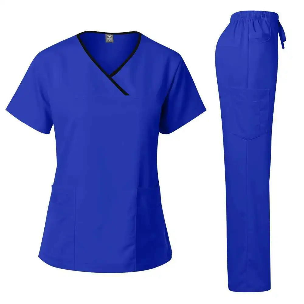 

Doctor's Medical Staff Summer Hand Wash Clothes, Thin Short Sleeved Operating Room Surgical Gowns