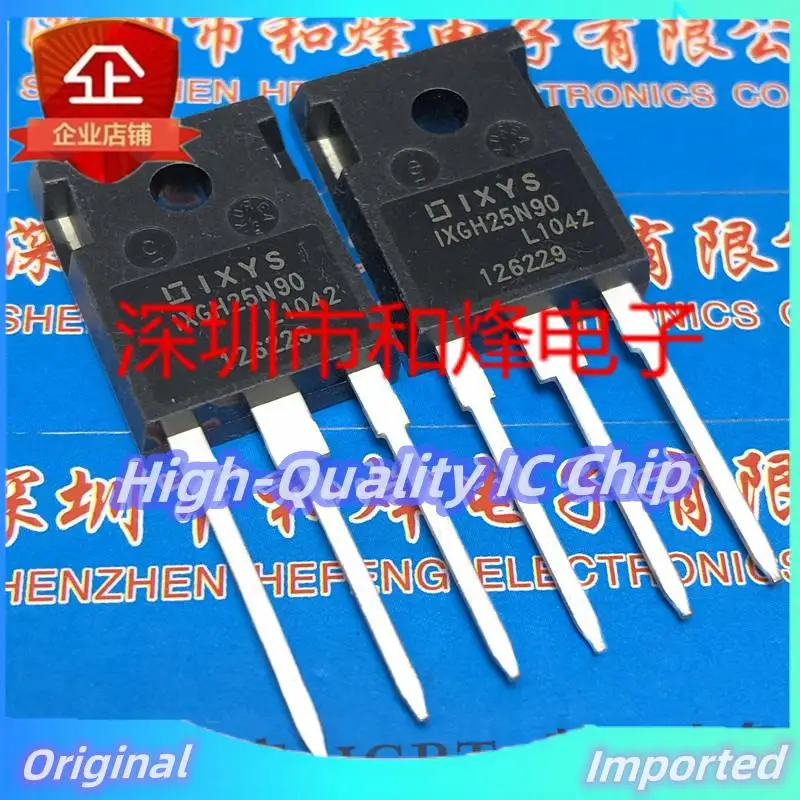 

10PCS-30PCS IXGH25N90 TO-247 900V 28A Imported Original Best Quality