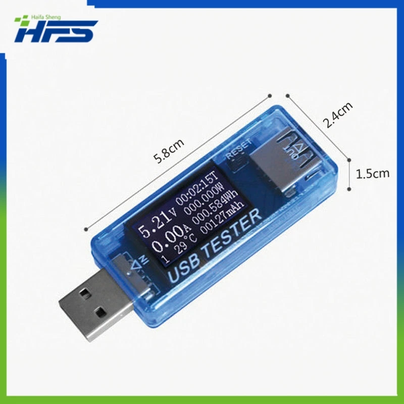 USB charging current/voltage tester QC2.0 detector USB voltmeter ammeter MX17