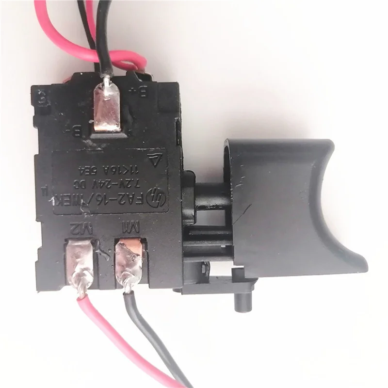 

A01F-3X 7.2V- 24V Drill Speed Controller Drill Switch Lithium Battery Cordless Drill Speed Control Trigger Switch With Light