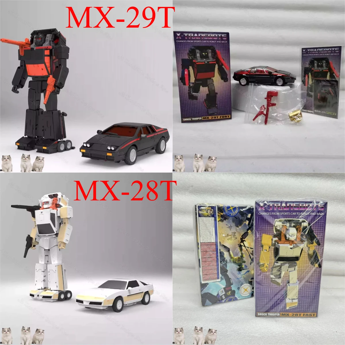 

24-hour shipping X Club, Youth Edition MX-28T Homeless MX-29 T Rurounder/Prodigal Son, Transformed Toy Robot MP Ratio