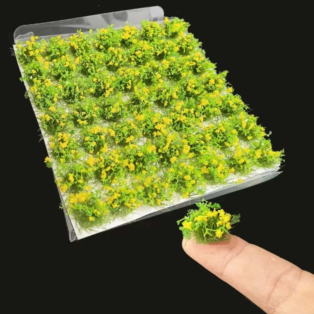 

Миниатюрные цветочные кластеры для DIY-моделирования: статичные букеты из АБС-пластика, высота 8 мм, имитация растений