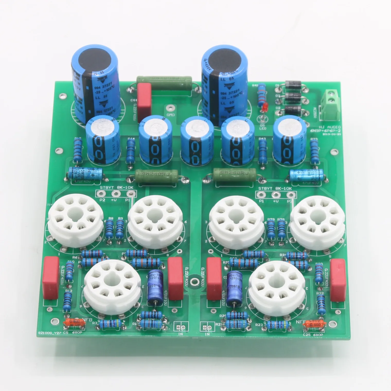 

6N9P+6P6P Vacuum Tube Push-pull Amplifier Board HiFi Stereo 2 * 12W Home Audio Power Amplifier Kit