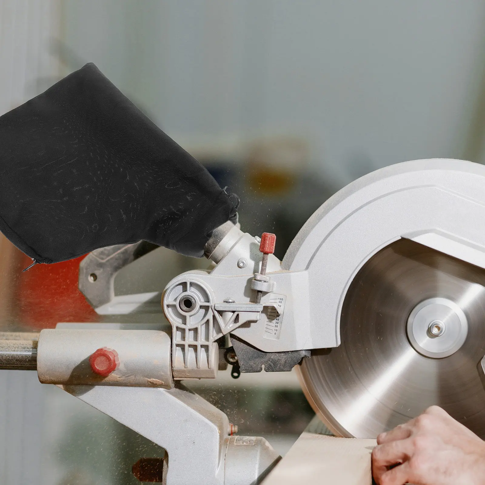 

2 комплекта мешков для сбора пыли для станков по резке алюминия, сверхпрочные тканевые пылесборники для удаления опилок и отходов