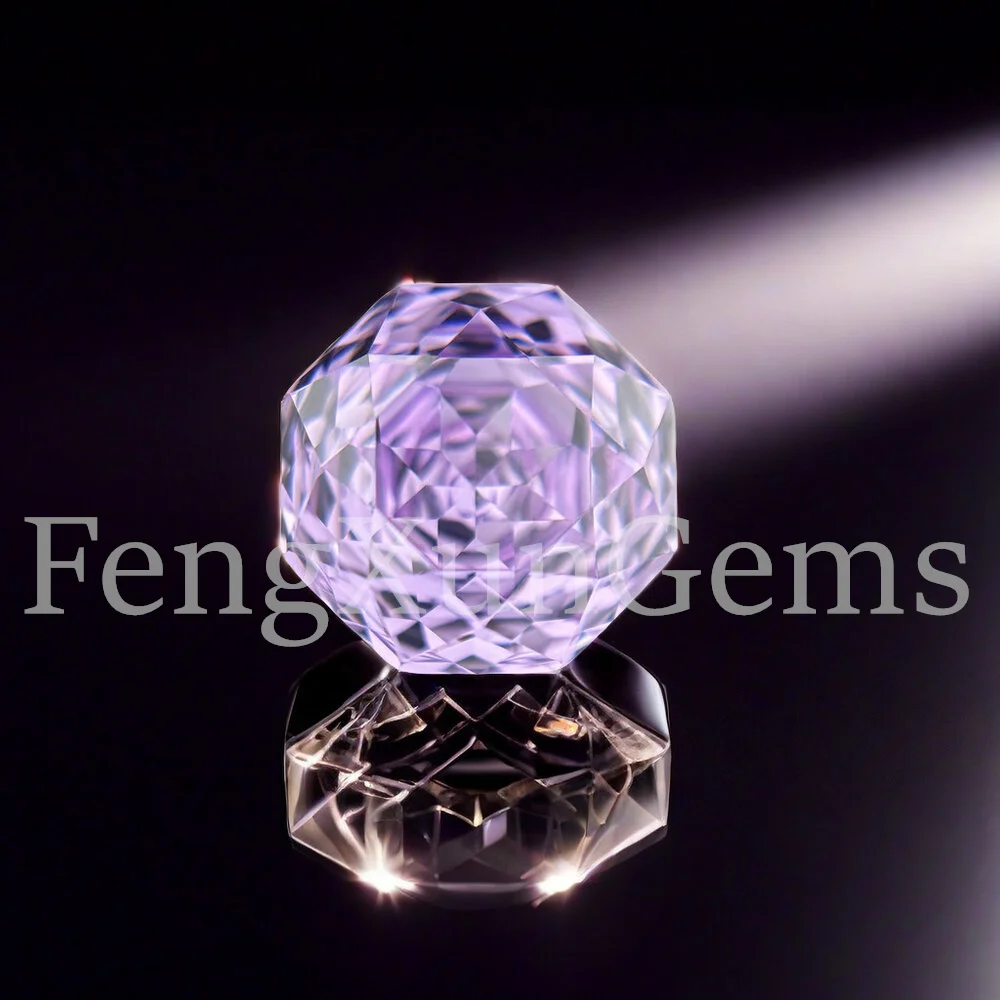 2024 New Charm 5A Millennium Octagon Rose Cut Cubic Zirconia Loose Romantic Gemstones for Jewelry Necklace Ring Making