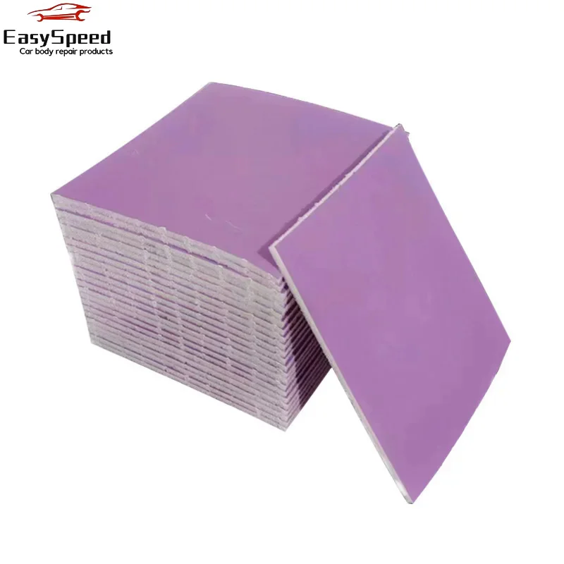 Car Paint Polishing Hand Tear Sponge Sandpaper 115*125mm Purple Sand Roll Plastic Parts Hardware Beauty Abrasive