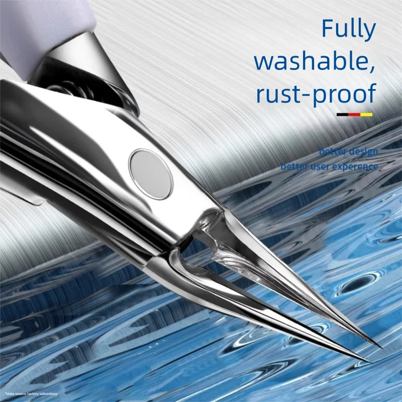 

1 шт., супер острые канавки для ногтей, специальные кусачки для ногтей, специальный инструмент для педикюра, косые ножницы для ногтей, одинарные плоскогубцы для ногтей