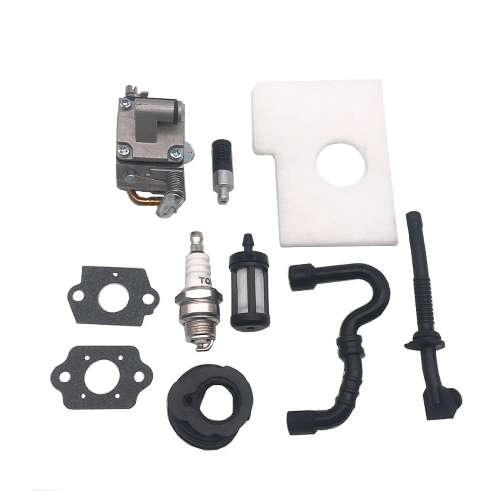 คาร์บูเรเตอร์สําหรับ Stihl MS170 MS180 MS 170 180 017 018 ลูกโซ่ ZAMA C1Q-S57 C1Q-S57A C1Q-S57B เลื่อยโซ่เปลี่ยนคาร์บูเรเตอร์