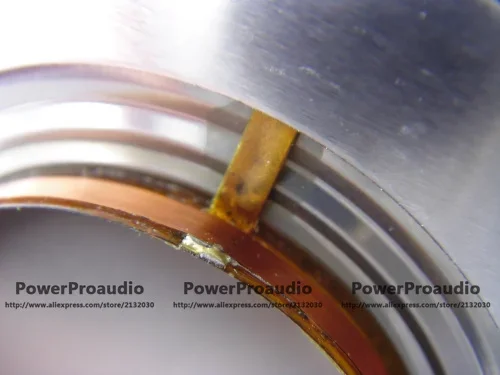 34.4 مللي متر 34.5 مللي متر استبدال الحجاب الحاجز سائق 8 أوم ملف صوتي أ