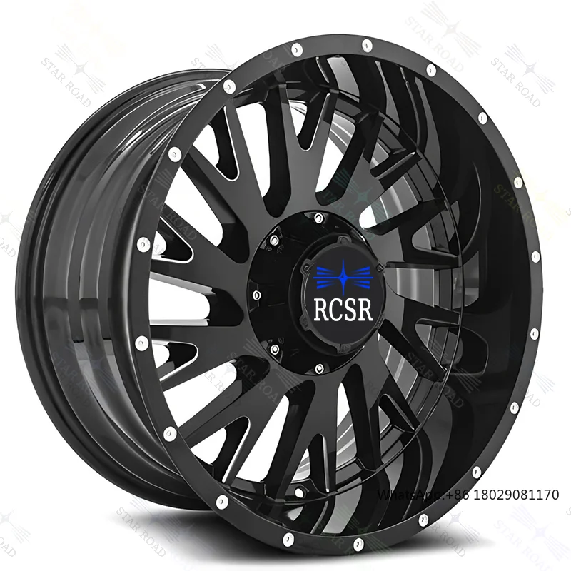 

RCSR Hot Sale 4 5 6 Hole Custom Car Rim Aluminum Alloy Forged 4x4 Offroad Wheel SUV Truck for Land Rover Wrangler Tundra Raptor