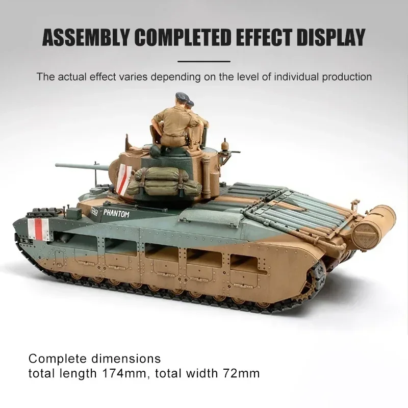 1/35 TAMIYA modèle 35300 char d'infanterie britannique Mk.IIA échelle d'assemblage bricolage jouets modèle Kit