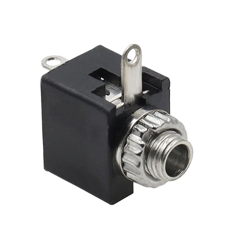 Set of 10 PJ301M 2.5/3.5mm 3-Pin Female Mono Audio Connectors, DIP Headphone Jack Sockets PJ301 PJ-201 PJ-301M.