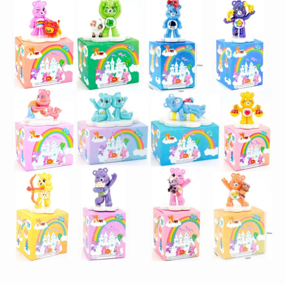 Care Bears 12 Sternzeichen Blind Box Figuren Geschenkboxen Mystery Box Desktop-Ornament Kreative Anime-Dekoration Exquisites Geburtstagsgeschenk