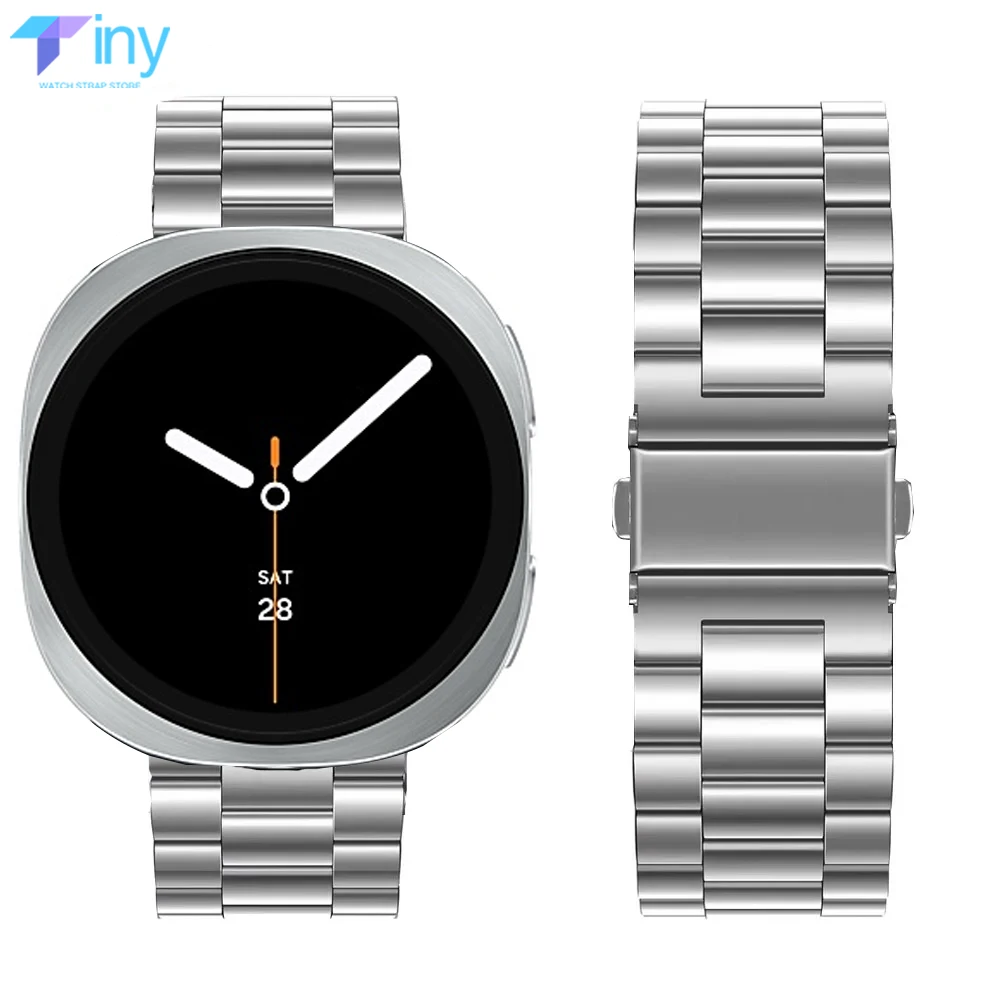 

Stainless Steel Bracelet for Samsung Galaxy Watch8 40mm 44mm 8 Classic Band Luxury Metal Wristband Strap Galaxy Ultra 2025