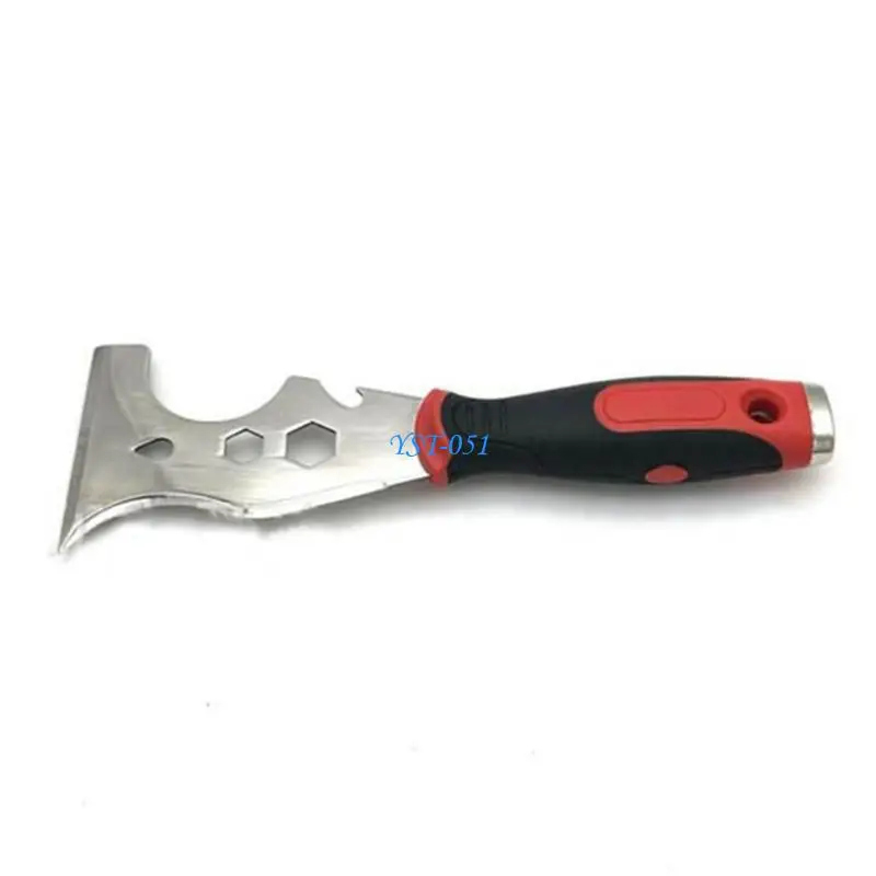 

E15A 16 Function Scraper Stainless Steel Material Compact Body 300g Weight Repair Tool Set
