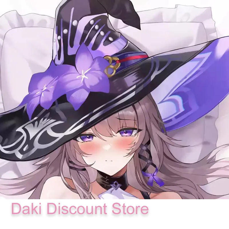 Dakimakura Honkai Star Rail The Herta Anime Double-sided Print 2WAY Life-size Pillowcase Gift Body Pillow Cover