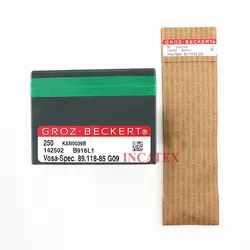 250 Pieces Genuine Groz-Beckert Knitting Needle Vosa-Spec. 89.118-85 G09 For SHIMA SEIKI Chinese Knitting Machine 7G Needle