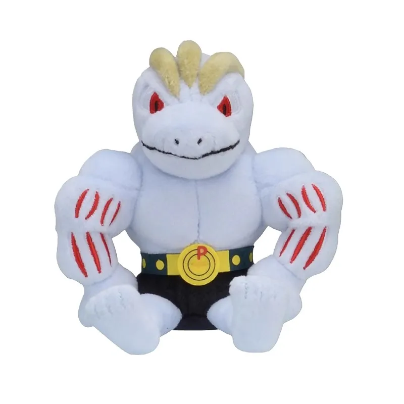 Hi-Q Original Anime Games Pokemon Fit Machoke&Machamp Soft Plush Toy Doll Gift For Child