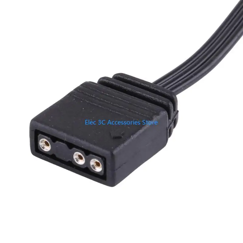 Y51A Adapter Cable For Corsairs Controller RGB To Standard ARGB 4Pin 3Pin Adapter Connector Line for QL LL120 ICUE