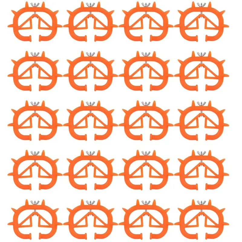 

CYCLI-20PCS Высококачественное устройство для отлучения телят от груди, инструмент для отлучения телят от груди, носовой прибор для отлучения от груди, устройство для отлучения от груди для крупного рогатого скота