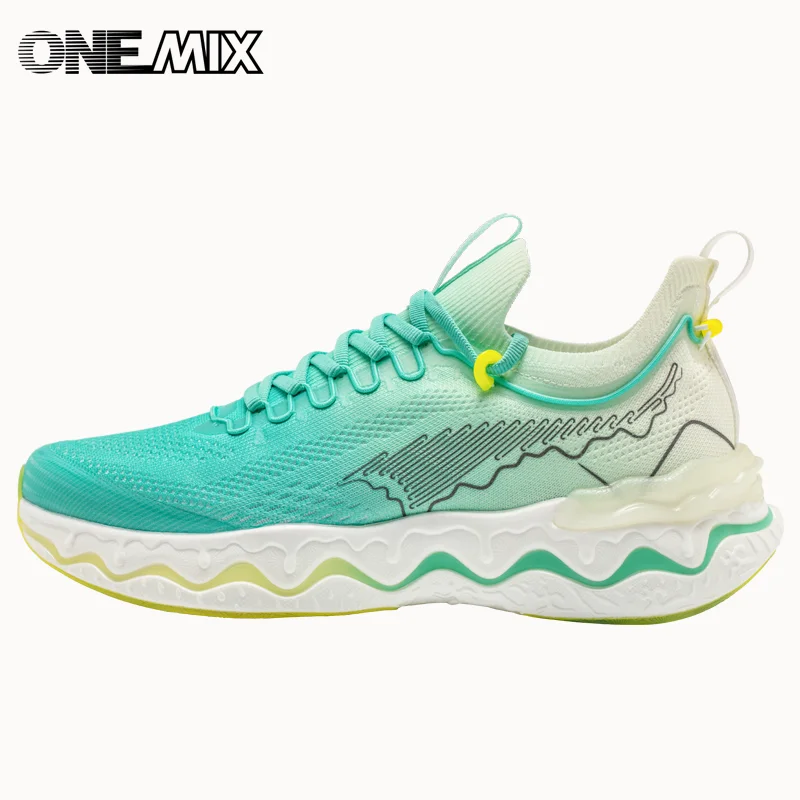 

ONEMIX 2024 New Women Jump Rope Air Cushion Sshoes Sports Breathable Comfortable Walking Running Shoes Men Sneakers