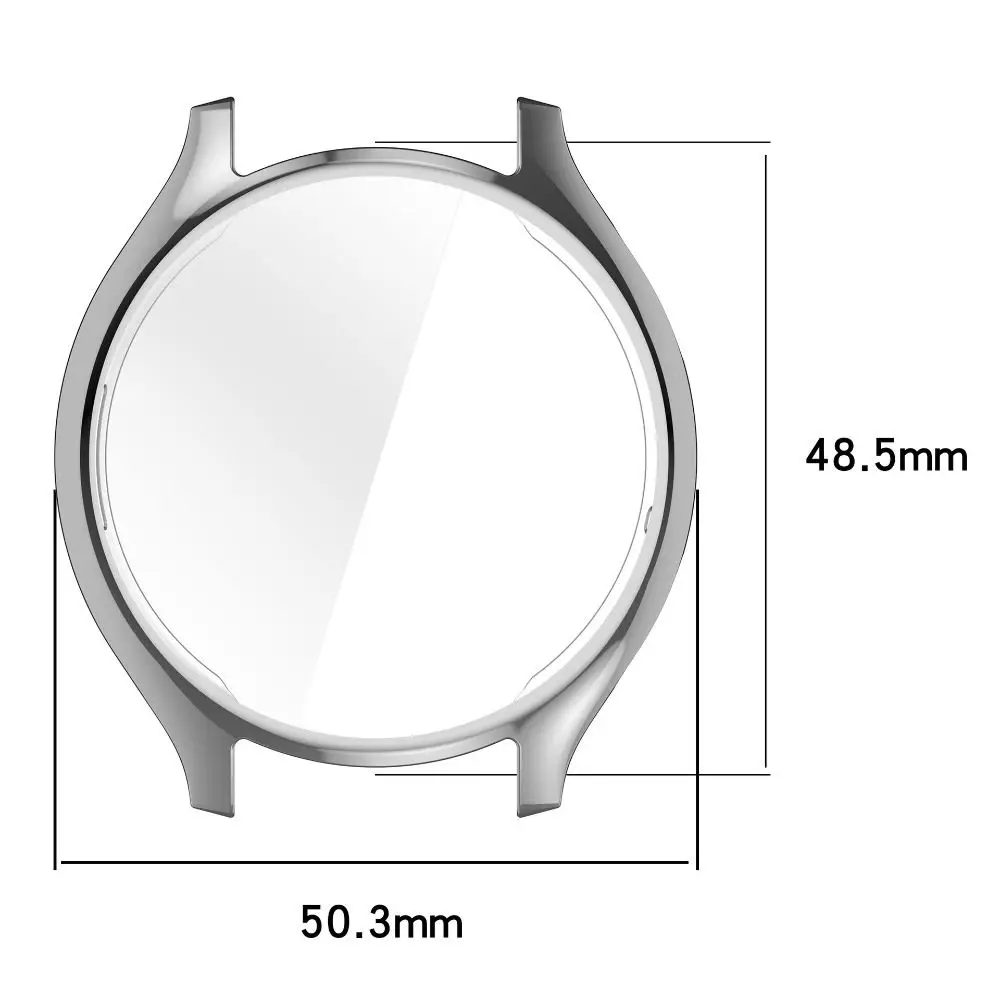 Nowe etui z pełną osłoną TPU Inteligentny zderzak Ochraniacz ekranu Pasek do zegarka Miękka powłoka ochronna do zegarka Xiaomi Watch 2