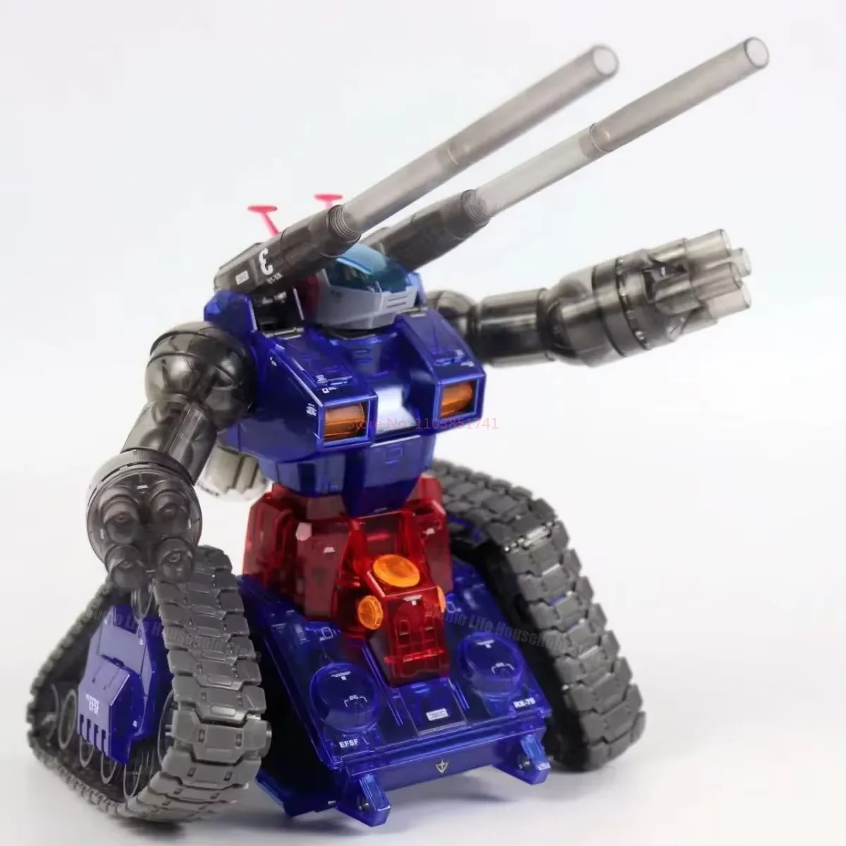 IJzeren Model 1/100 Mg Rx-75 Guntank Rb-79 Bal Assemblage Model Kits Plastic Skelet Anime Action Figure Robot Plastic Model Speelgoed