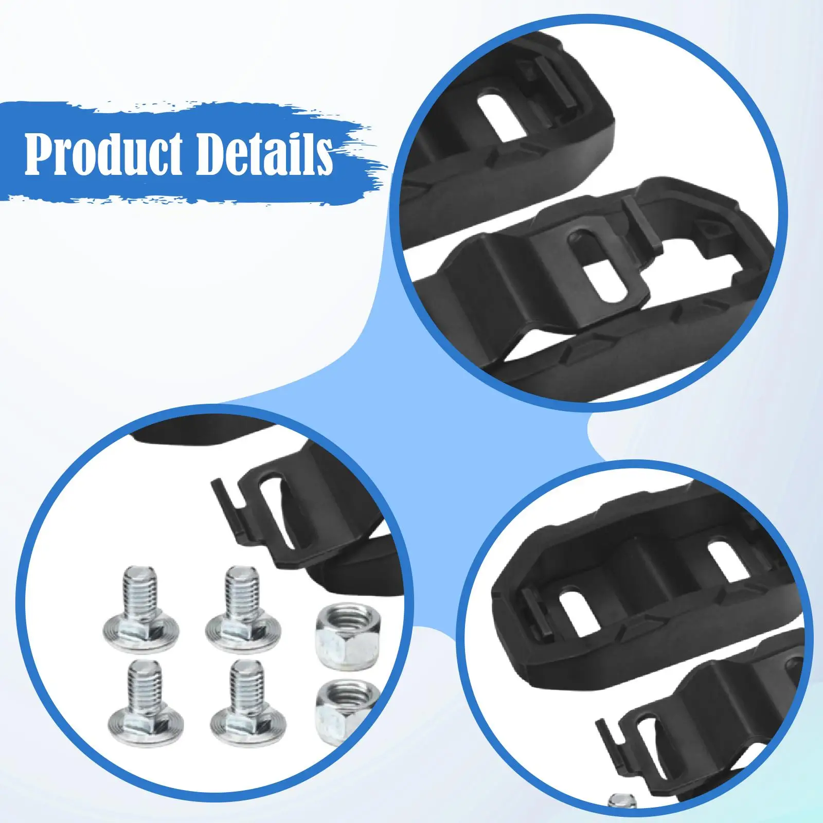 

Snow Blower Skid Plate Shoes 72600300 Maintenance Snowblower Component Spare Skid Plate Shoe Kit Replaces 72603100 for 921005