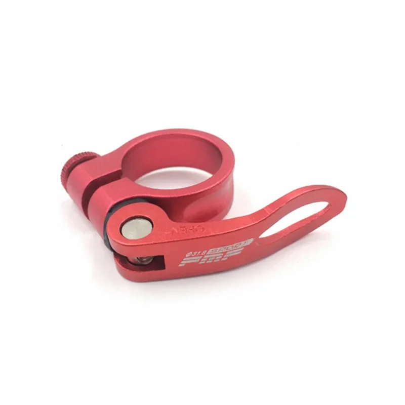Aluminum Alloy Bicycle Seat Posts Clamp 31.8mm 34.9mm Quick Release MTB Road Seatpost Lock Clip Clamping Bike Parts